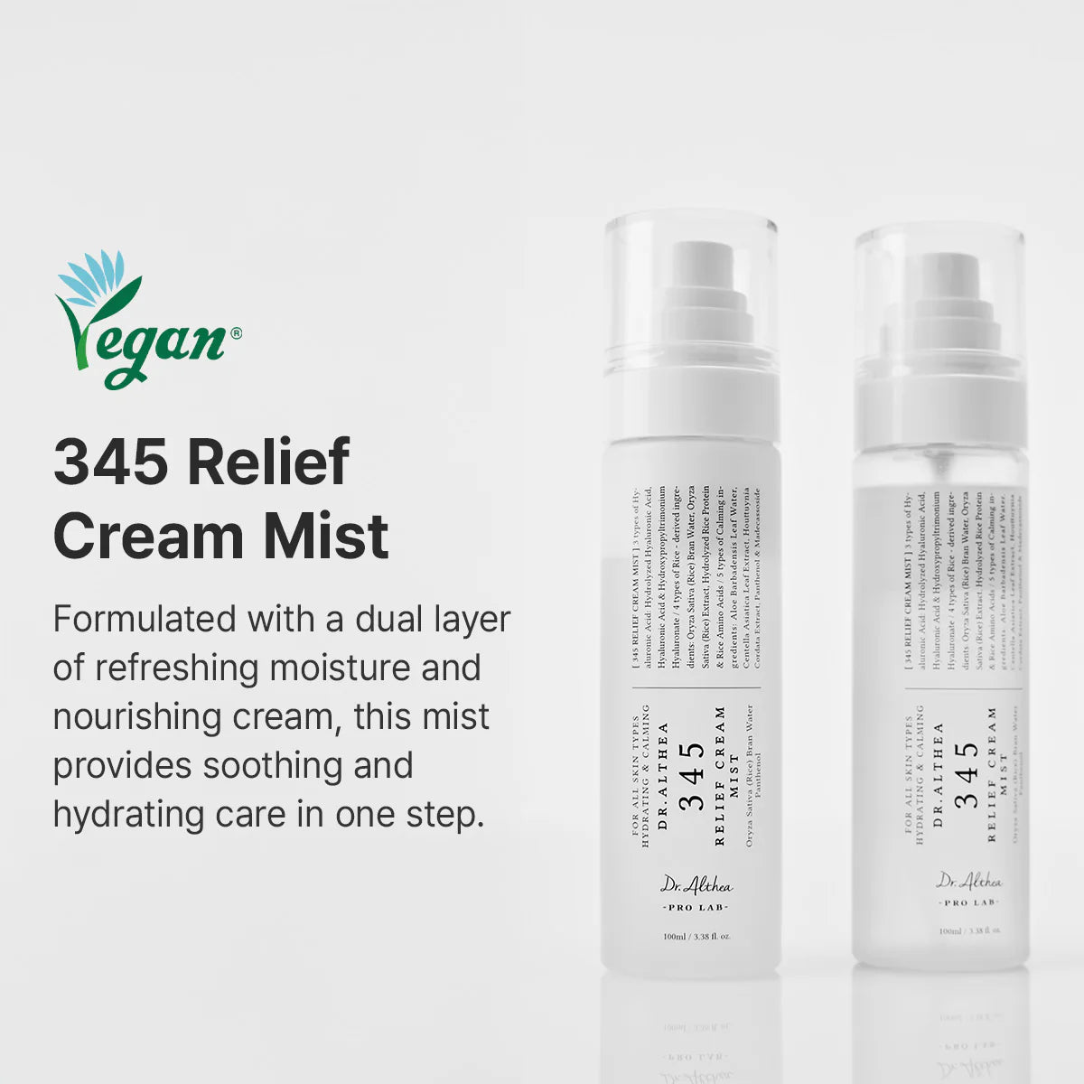 345 Relief Cream Mist / Dr Althea