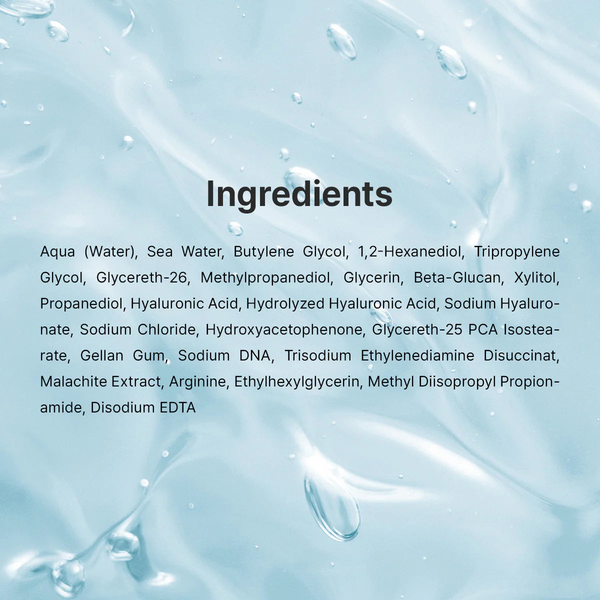 Aqua Marine Jelly Mist (100 ml) / Dr Althea