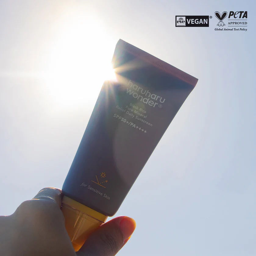 Black Rice Relief Daily Sunscreen / Haruharu Wonder