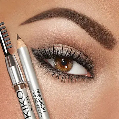 Precision Eyebrow Pencil 02 Dark Chestnut / Kiko Milano