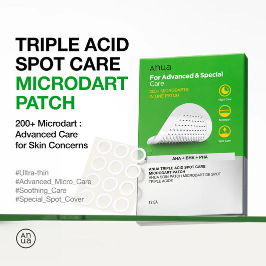 Triple Acid Spot Care Microdart Patch / Anua