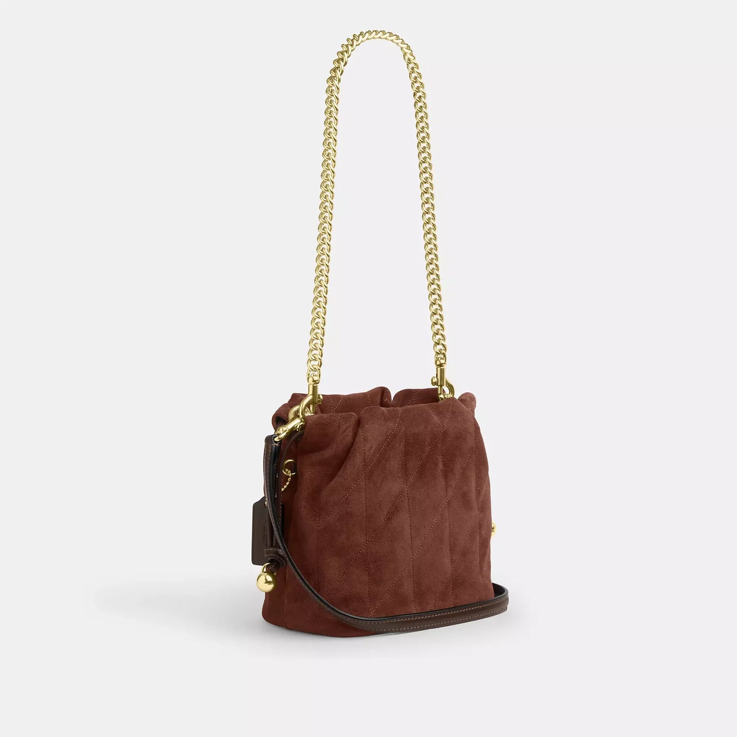 Faye mini drawstring bag with quilting / Coach