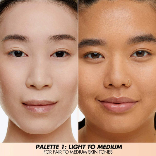 HD Skin Face Essentials Long-Lasting Full Face Cream Palette Light To Medium / Makeup Forever