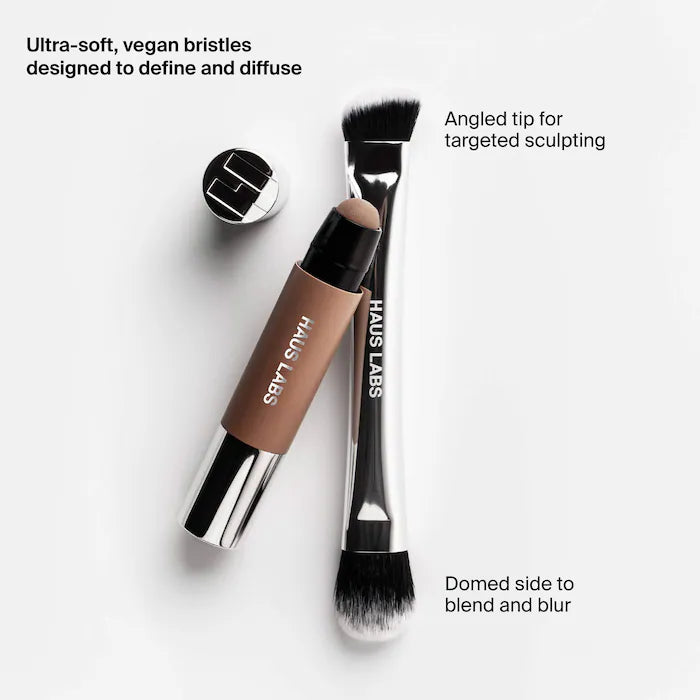 Dual-Ended Precision Sculpting Brush / Haus Labs