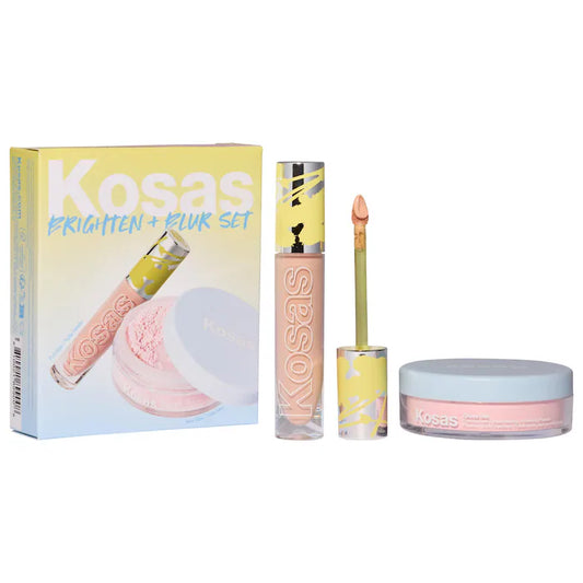 Brighten & Blur Set - Color Corrector + Loose Setting Powder Face Set - Kosas / Sephora Sales