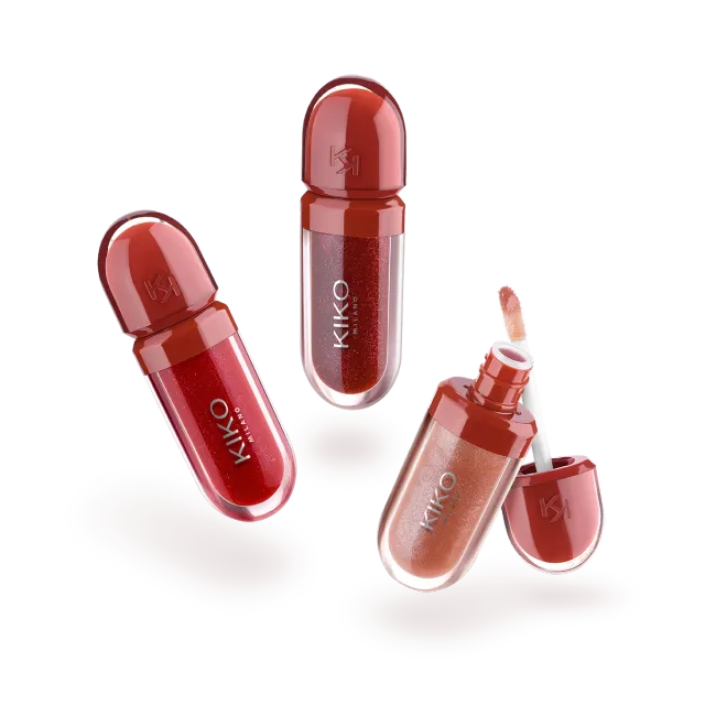 Mini Kisses 3D Hydra Lip Gloss / Kiko Milano