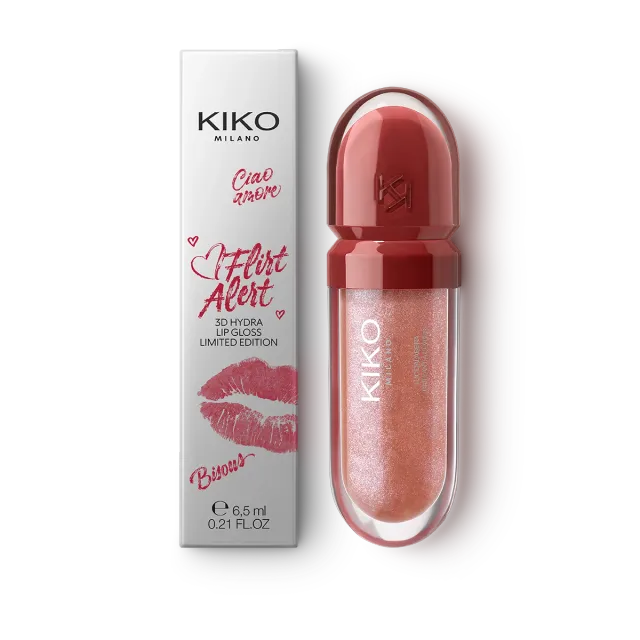 Flirt Alert 3D Hydra Lip Gloss Limited Edition / Kiko Milano