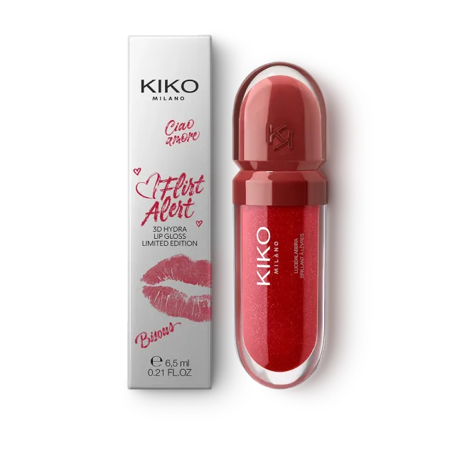 Flirt Alert 3D Hydra Lip Gloss Limited Edition / Kiko Milano