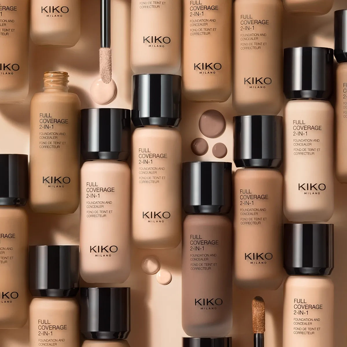 Full Coverage 2-in-1 Foundation & Concealer N35 Neutral / Kiko Milano