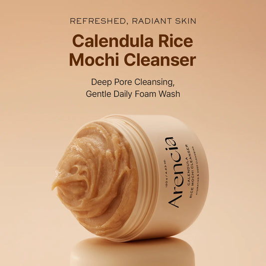 Calendula Rice Mochi Cleanser (120 g) / Arencia