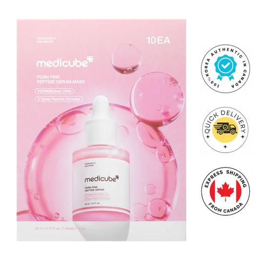 PDRN Pink Peptide Serum Mask 10 piezas / Medicube
