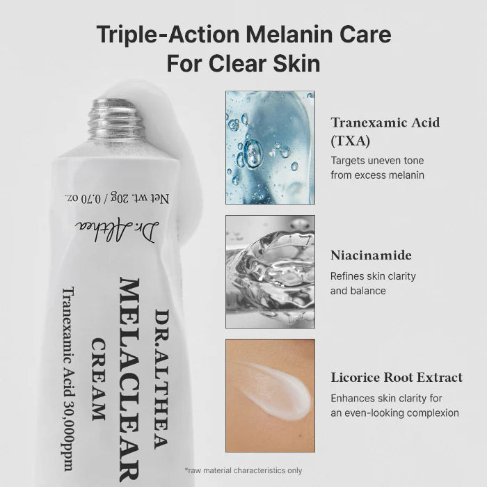 Melaclear Cream / Dr. Althea