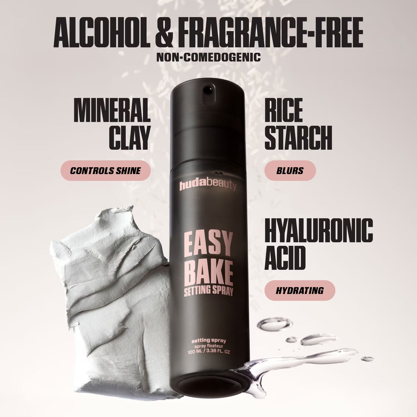 easy bake setting spray (100 ml) / Huda Beauty