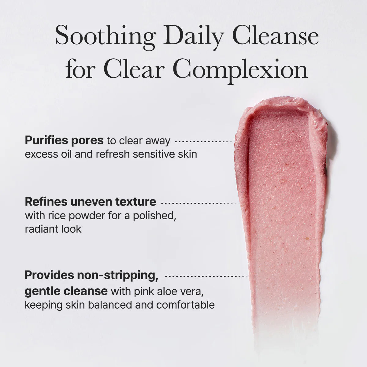 Fresh Rosehip Mochi Cleanser (120 g) / Arencia