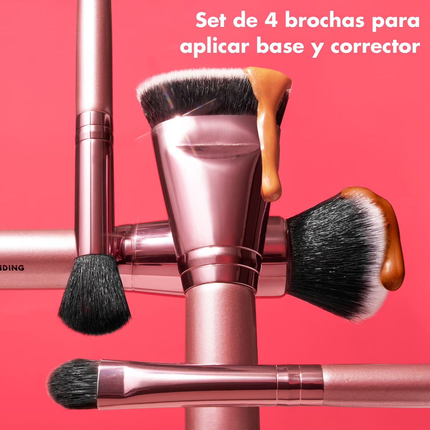 Foundation & Concealer Brush Set / ELF