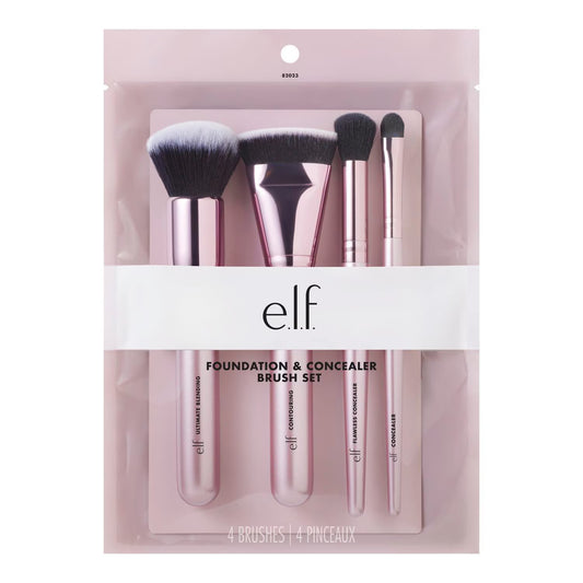 Foundation & Concealer Brush Set / ELF