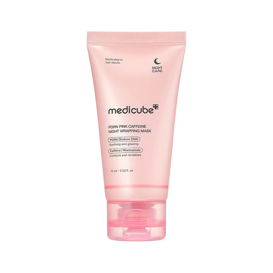 PDRN Pink Caffeine Night Wrapping Mask / Medicube