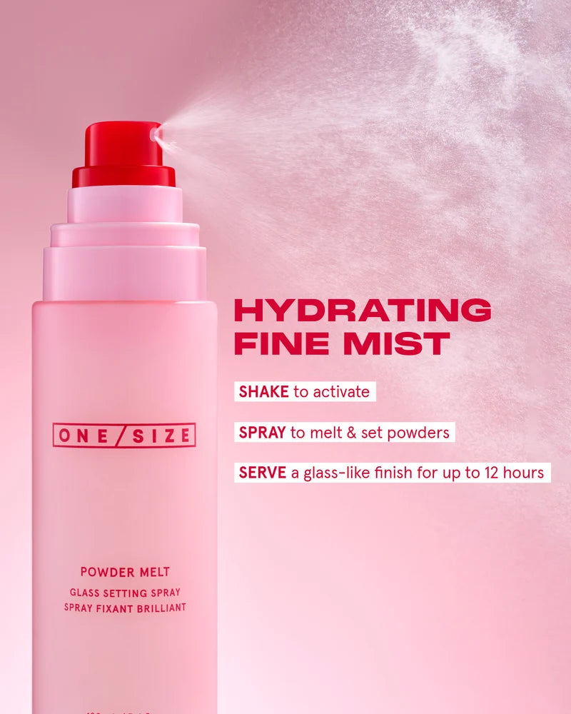 Powder Melt Glass Setting Spray / One Size