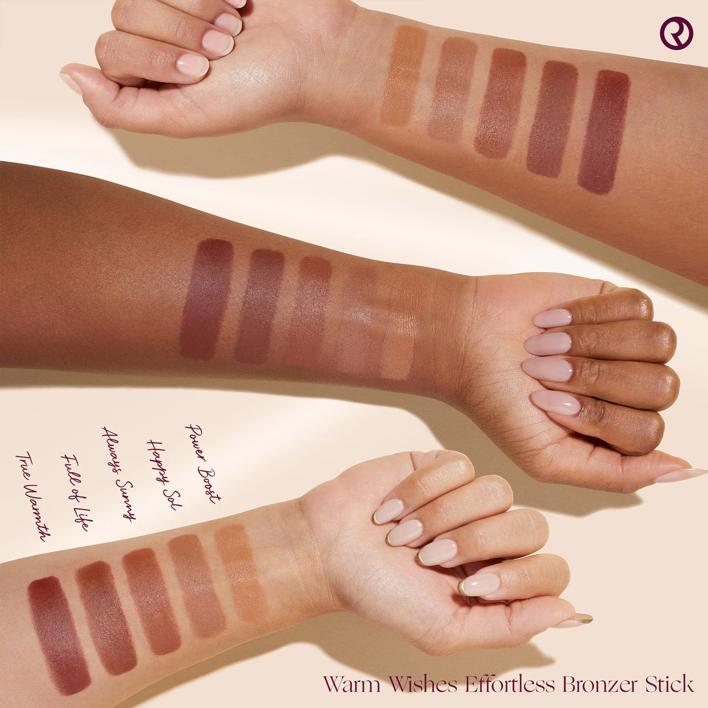 Warm wishes effortless bronzer stick / Rare Beauty