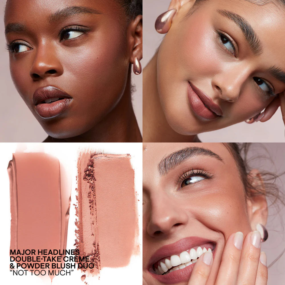Major Headlines Double-Take Creme & Powder Blush Duo / Patrick Ta