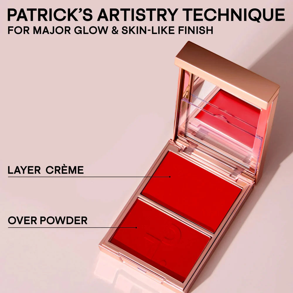 Major Headlines Double-Take Creme & Powder Blush Duo / Patrick Ta