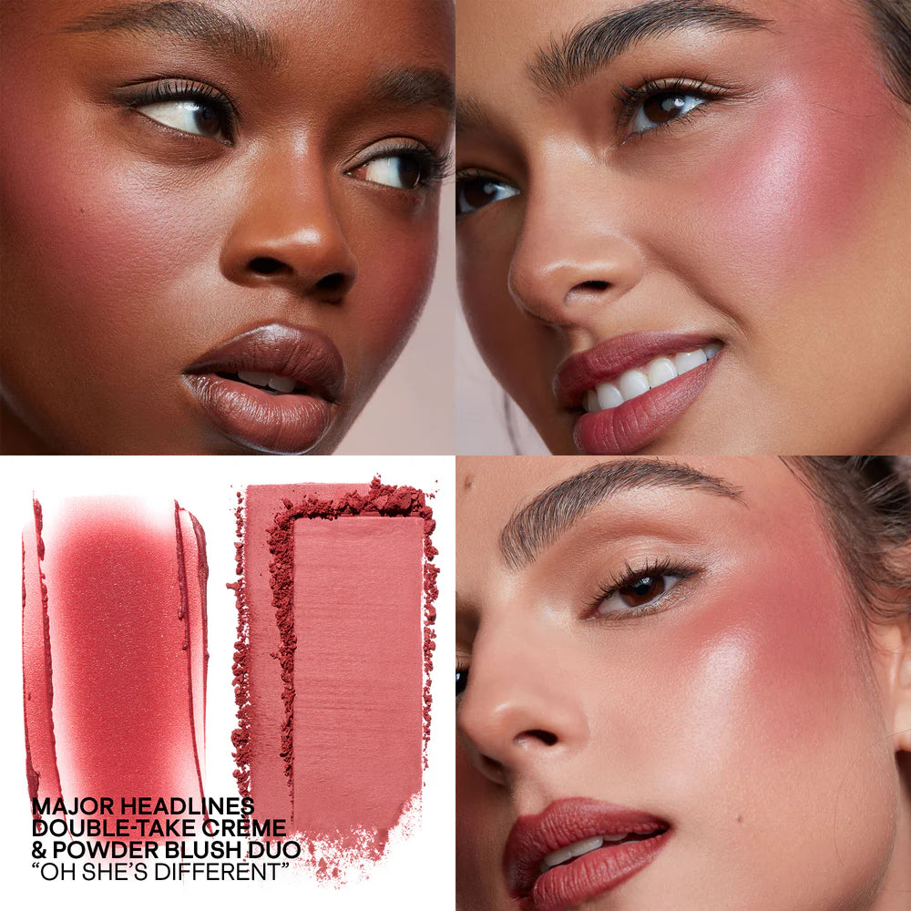 Major Headlines Double-Take Creme & Powder Blush Duo / Patrick Ta