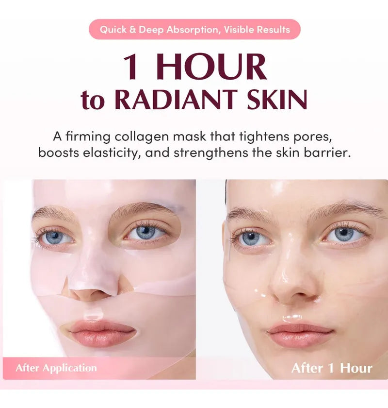 Collagen Pore-tight Up Hydrogel Mask (30 g) / Eqqualberry