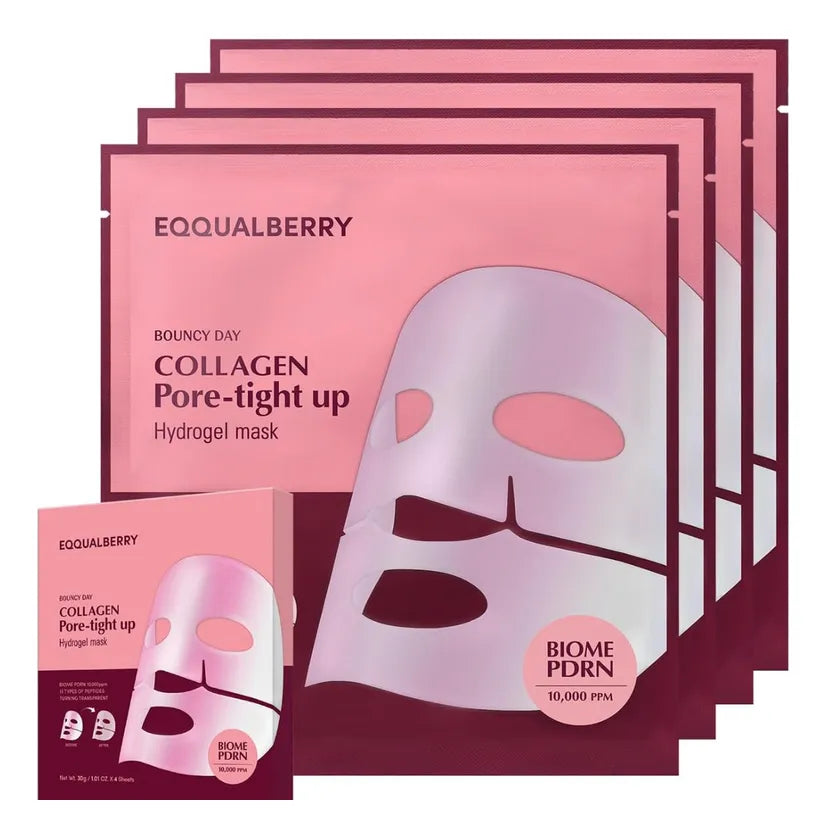 Collagen Pore-tight Up Hydrogel Mask (30 g) / Eqqualberry