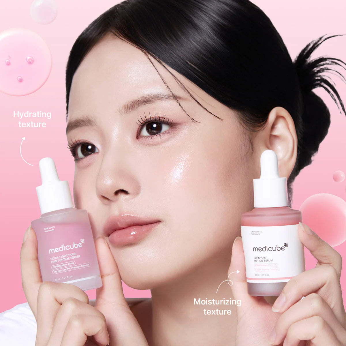 Ultra Light PDRN Pink Peptide Serum / Medicube