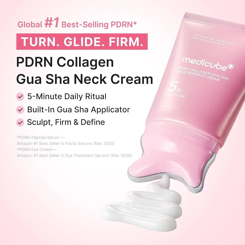 PDRN Collagen Gua Sha Neck Cream / Medicube