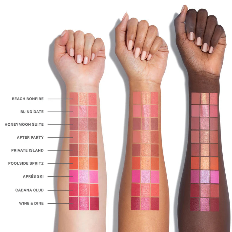 Cheek Thrills Multi-Finish Face Trio / Morphe