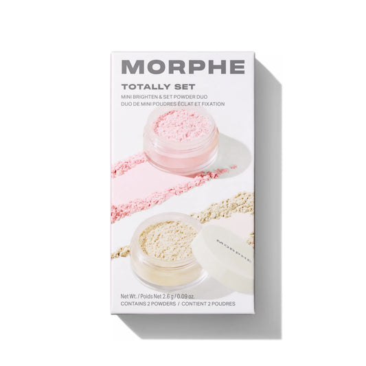 Totally Set Mini Brighten & Set Powder Duo / Morphe