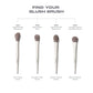 M204 Rounded Cream & Liquid Blush Brush / Morphe