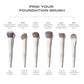 M106 Flat-Topped Foundation Brush / Morphe