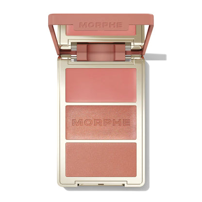 Cheek Thrills Multi-Finish Face Trio / Morphe