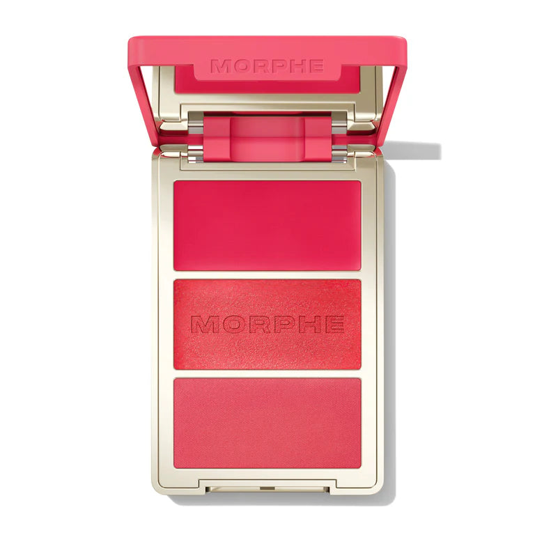 Cheek Thrills Multi-Finish Face Trio / Morphe