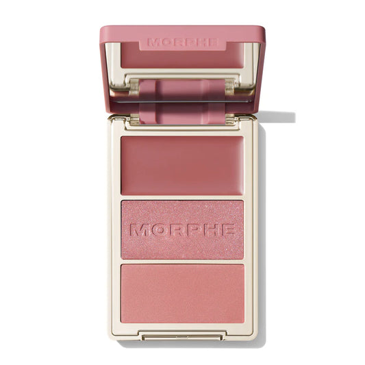 Cheek Thrills Multi-Finish Face Trio / Morphe
