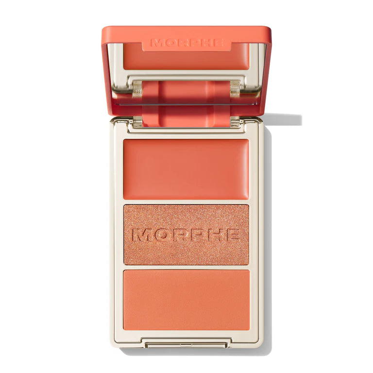 Cheek Thrills Multi-Finish Face Trio / Morphe