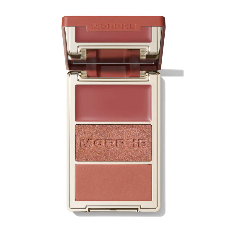 Cheek Thrills Multi-Finish Face Trio / Morphe