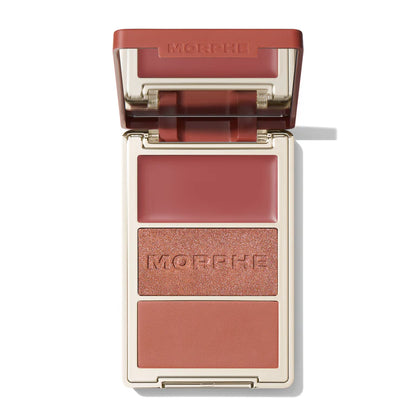 Cheek Thrills Multi-Finish Face Trio / Morphe