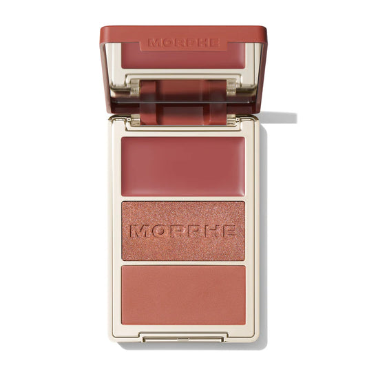 Cheek Thrills Multi-Finish Face Trio / Morphe