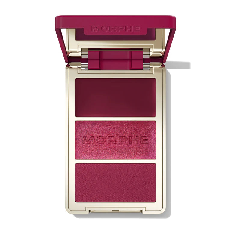 Cheek Thrills Multi-Finish Face Trio / Morphe