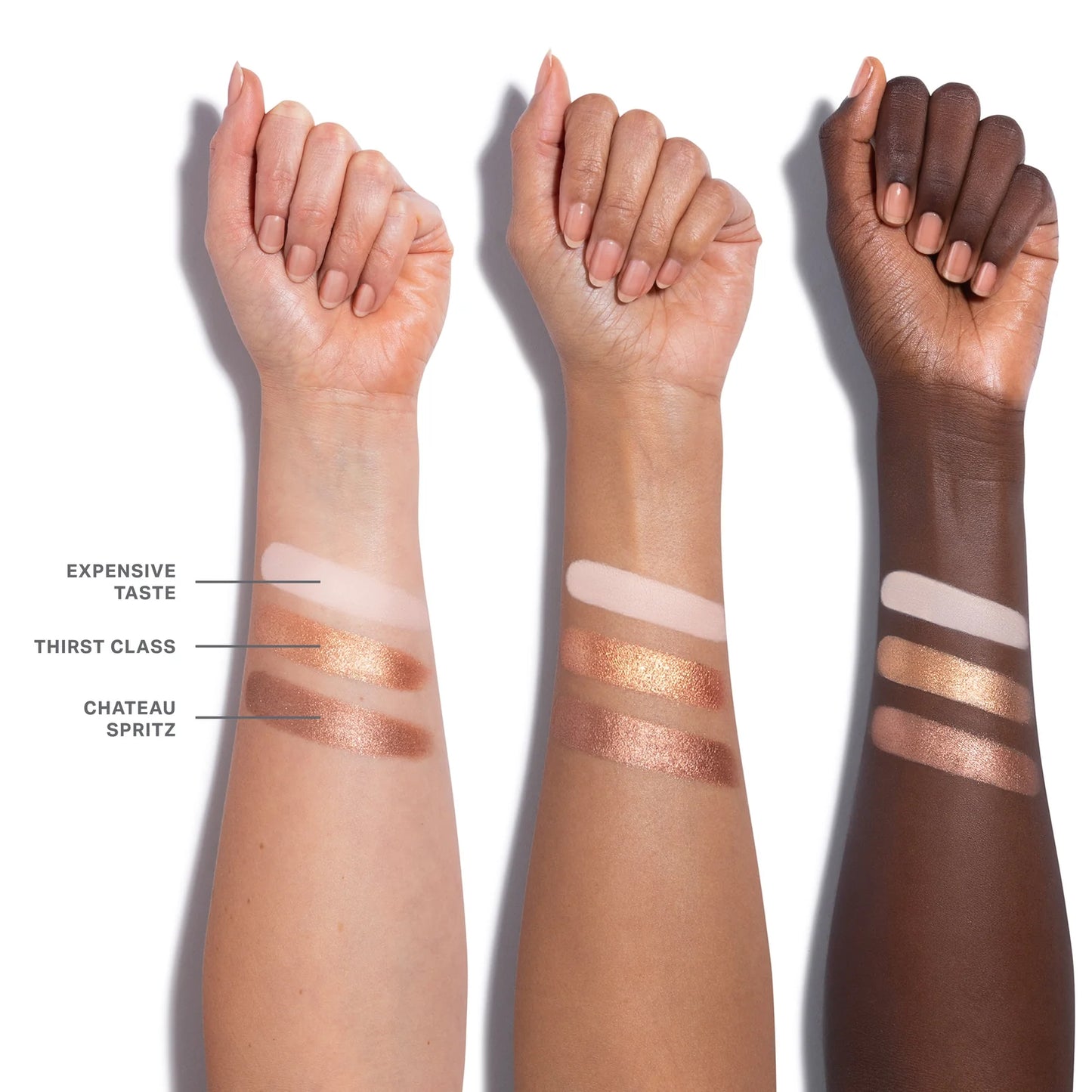 Dazzling Metallics Eyeshadow Trio / Morphe