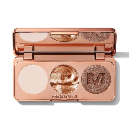 Dazzling Metallics Eyeshadow Trio / Morphe
