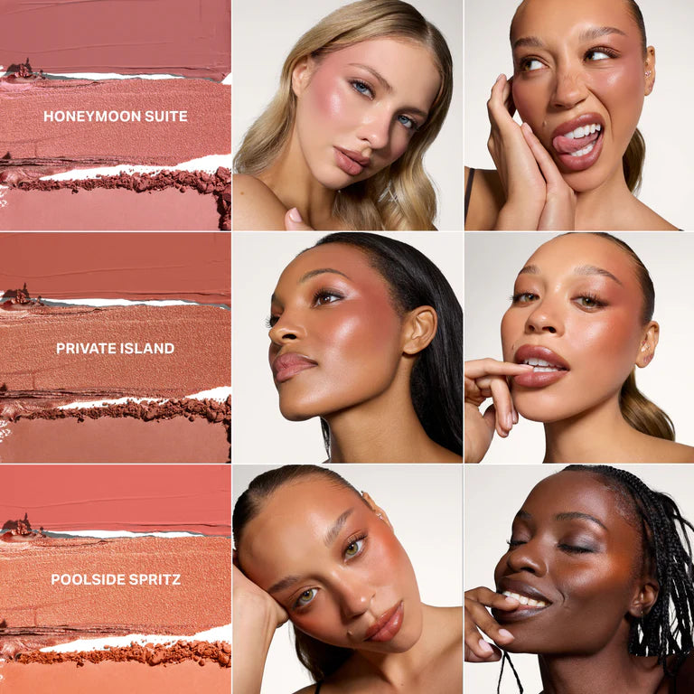 Cheek Thrills Multi-Finish Face Trio / Morphe