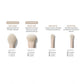 Set brochas Oat Latte / Morphe