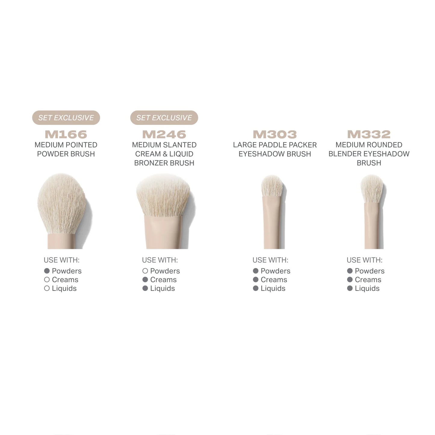 Set brochas Oat Latte / Morphe