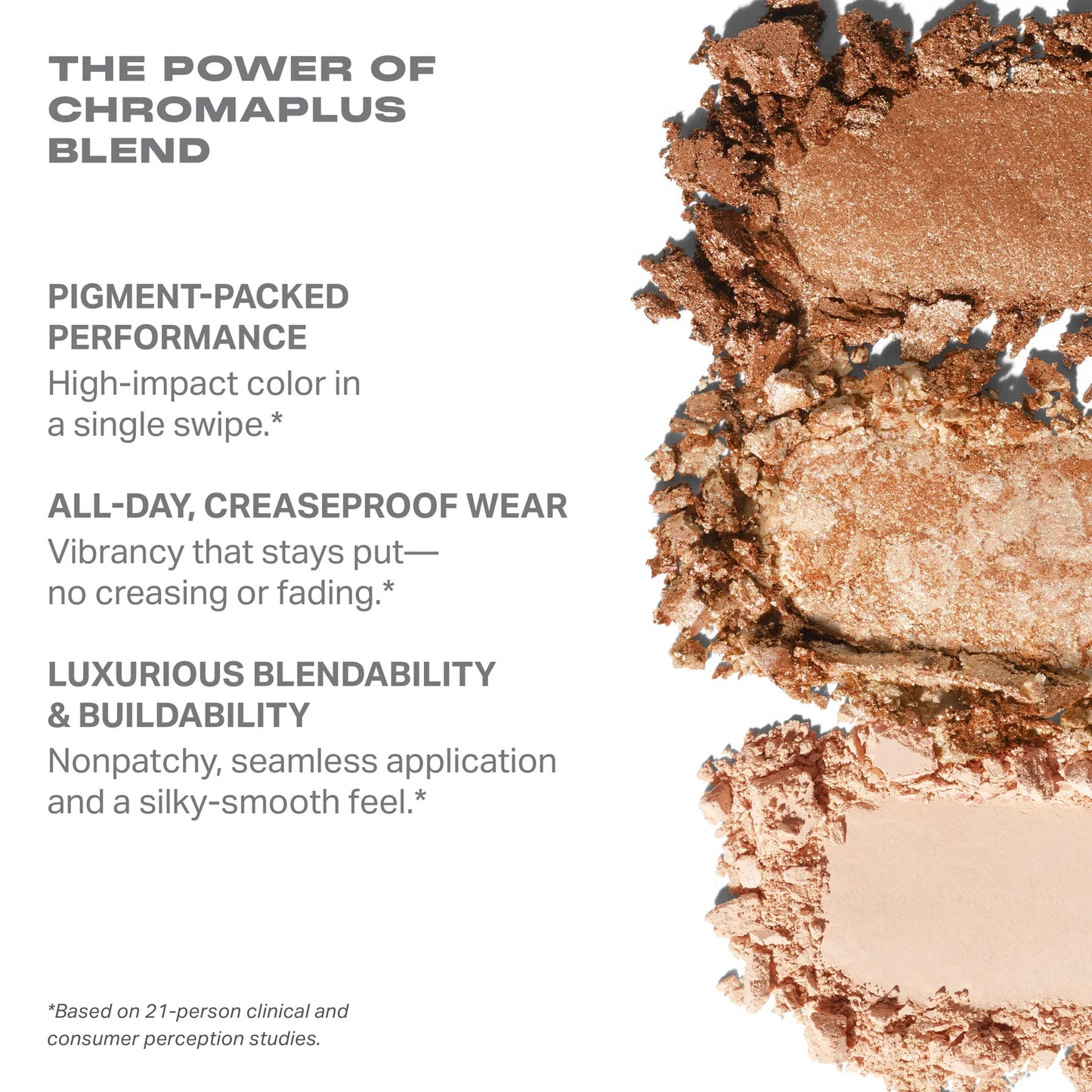 Dazzling Metallics Eyeshadow Trio / Morphe
