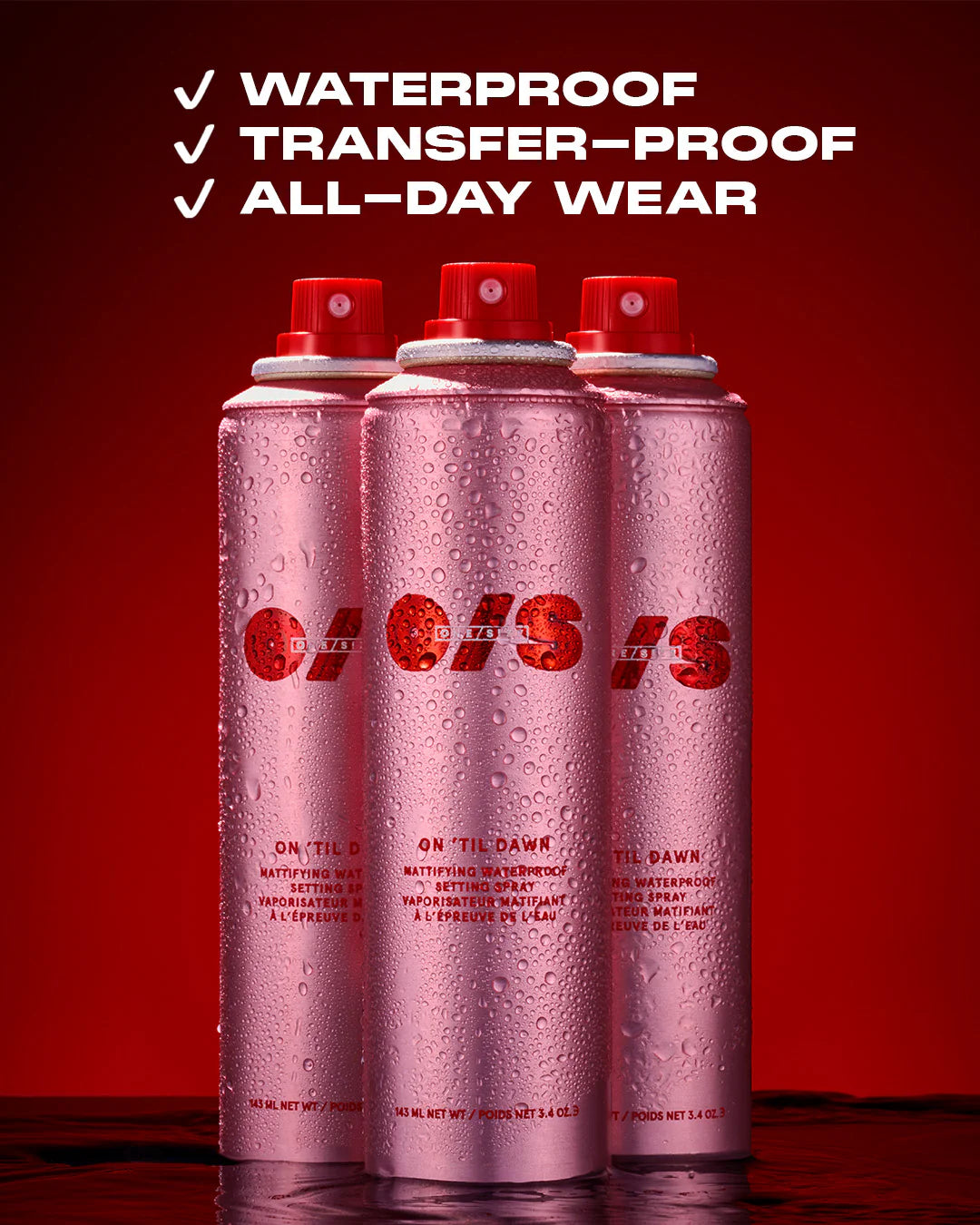 Mattifying Waterproof Setting Spray Travel-Sized / One Size