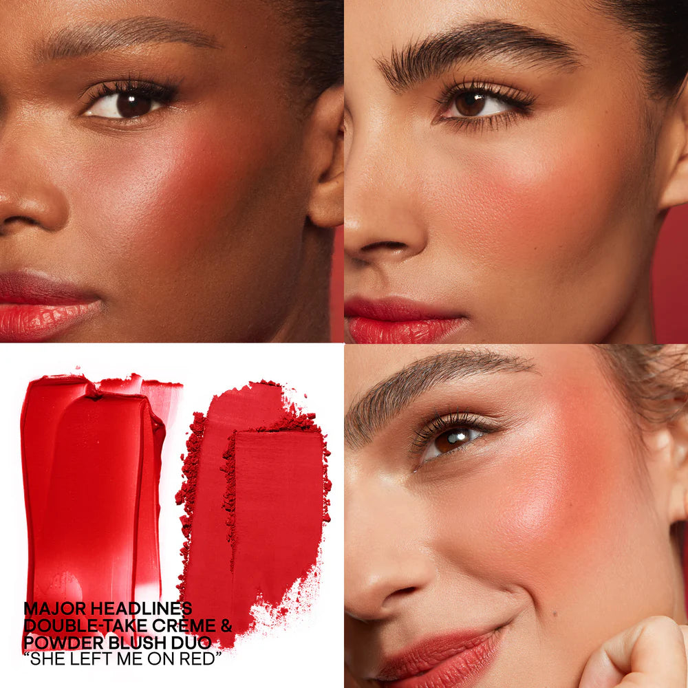 Major Headlines Double-Take Creme & Powder Blush Duo / Patrick Ta
